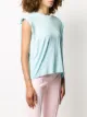 Styland padded shoulder organic cotton tank top