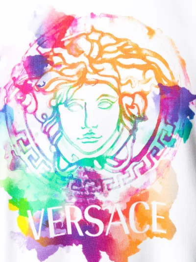 versace tie dye sweatshirt