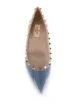 Valentino Garavani Rockstud-embellished ballerina shoes