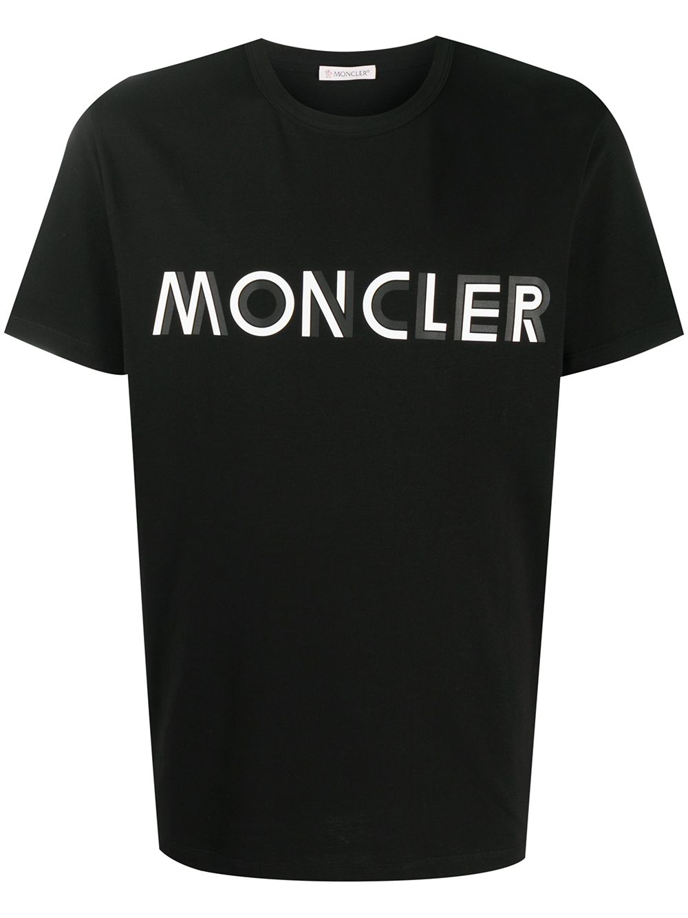фото Moncler футболка узкого кроя с логотипом