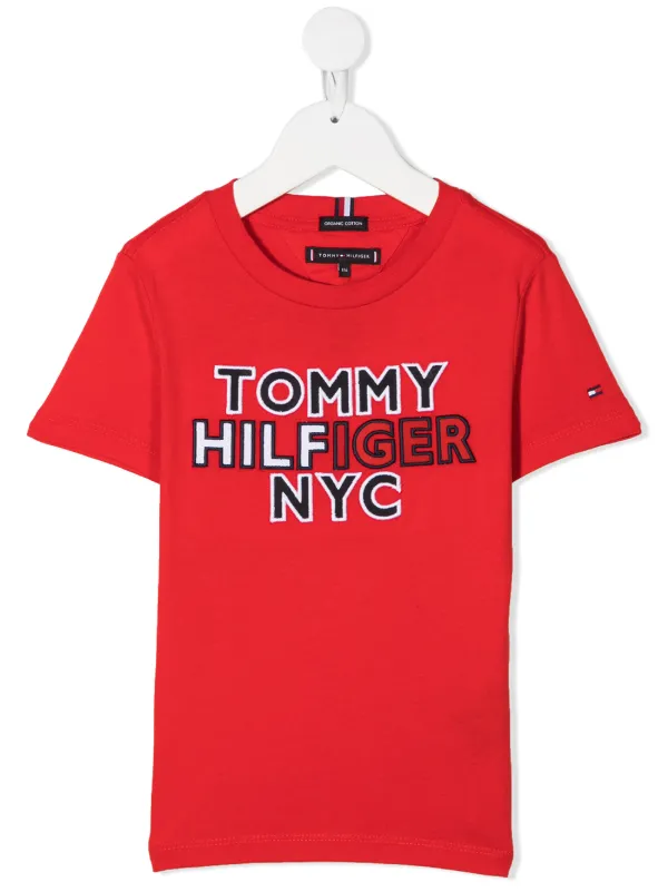 red tommy t shirt