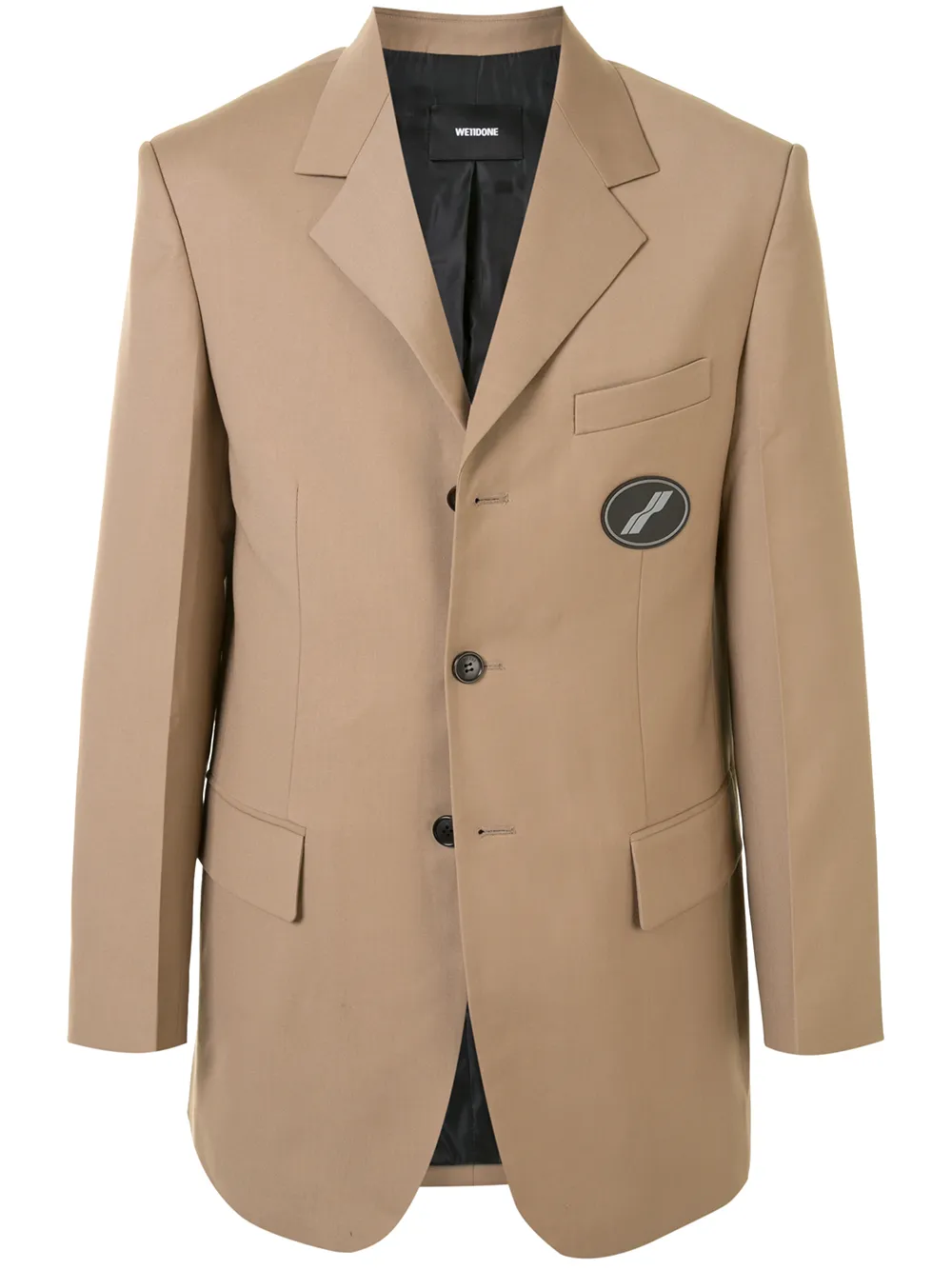 

We11done oversized tailored blazer - Brown