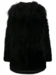 Image 1 of Prada feather-trimmed coat
