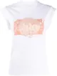 Image 1 of Chloé logo-print slim-fit T-shirt