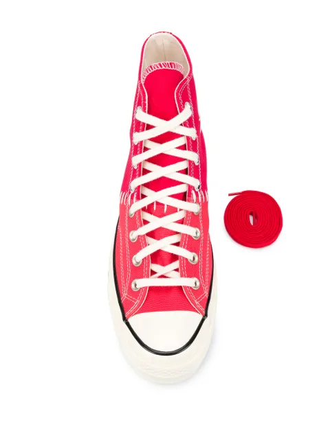 pink red converse