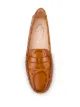 Tod's crocodile-effect loafers