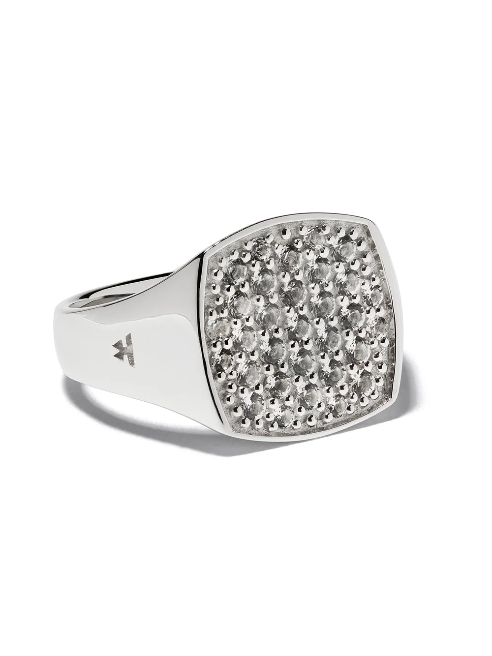 Tom Wood Mini Cushion Topaz Ring - Farfetch