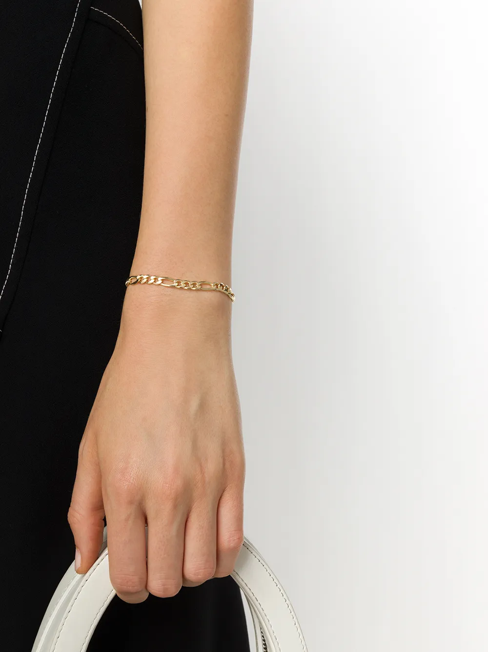 Figaro thick chain bracelet