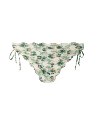 Mott abstract-print bikini bottom展示图