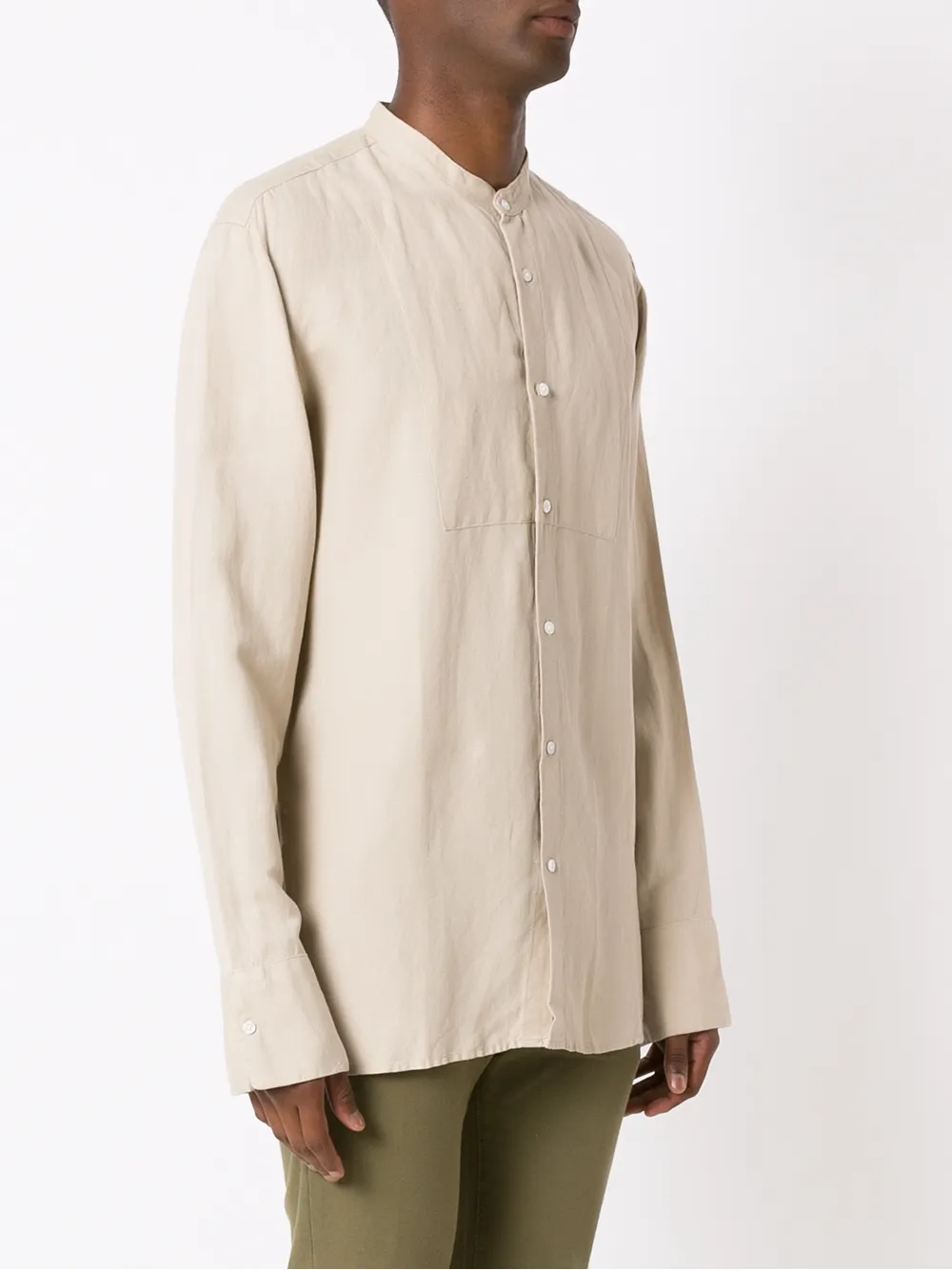 Osklen Underlay Long-sleeved Shirt In Neutrals