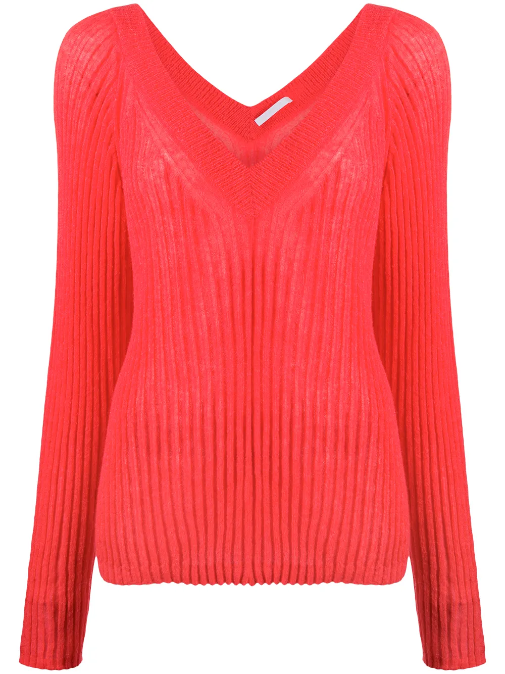 Helmut Lang Double V Ribbed Jumper g25NZ j2Kbh Helmut Lang Double V Ribbed Jumper g25NZ j2Kbh