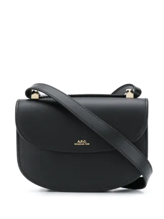 【2025年製 新品】 ブラック | ミニ ショルダーバッグ Genève A.P.C. | JP FARFETCH バッグ