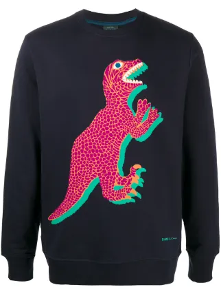 dinosaur print sweatshirt
