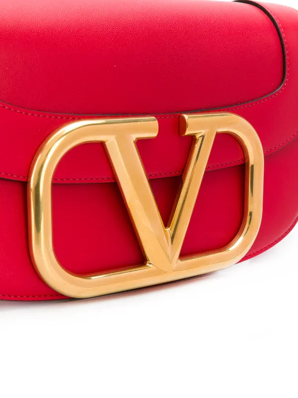Borsa a Mano Supervee in Rafia con Motivo Chevron Donna | Valentino Online  Boutique