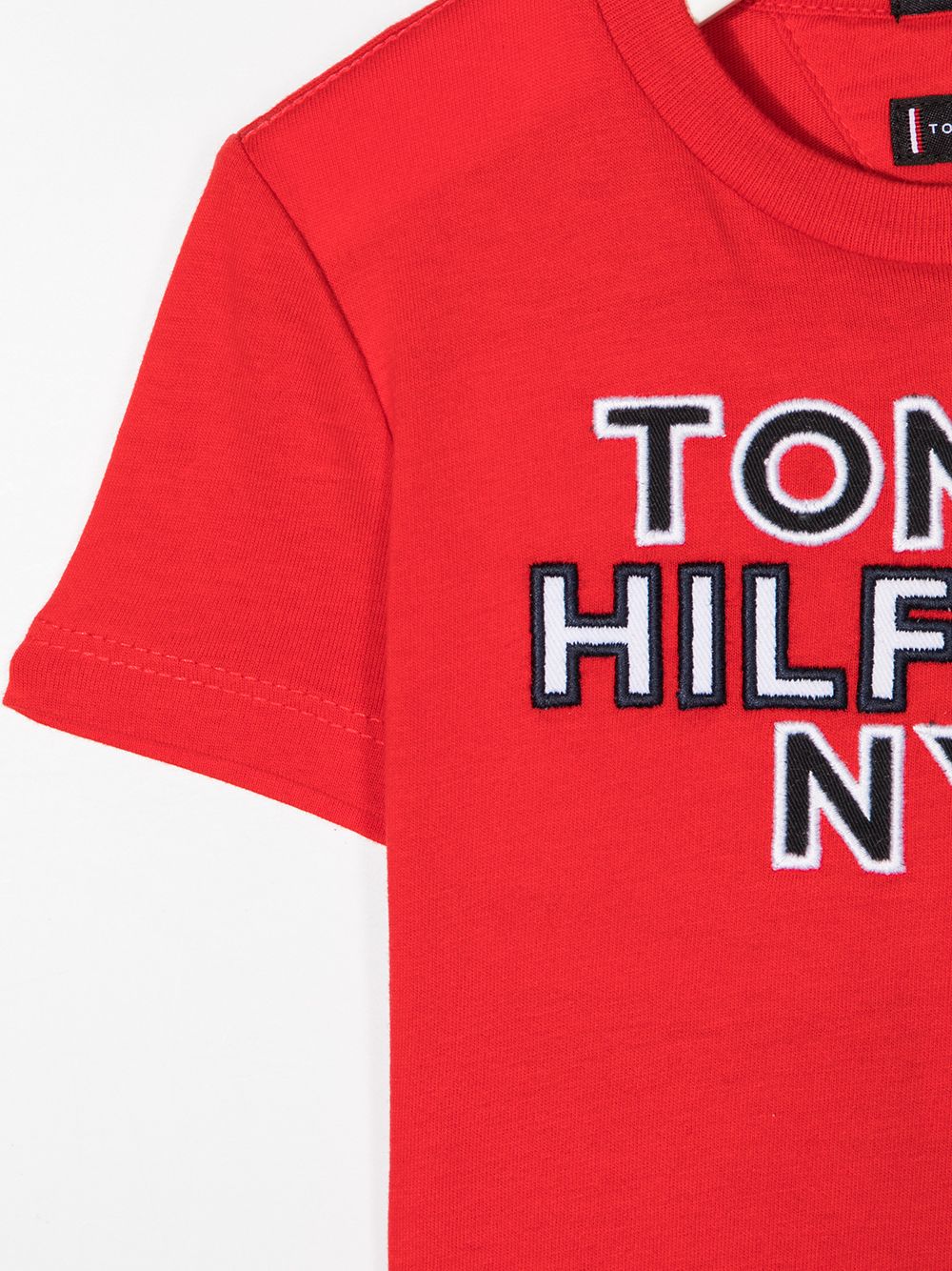 фото Tommy hilfiger junior футболка с вышитым логотипом