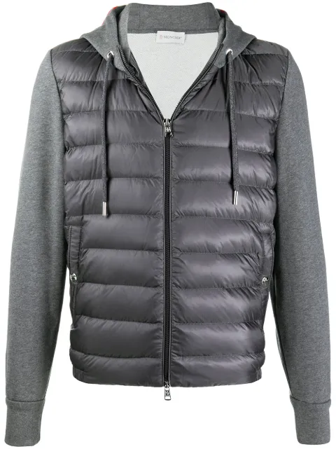 moncler flag zip moletom com capuz