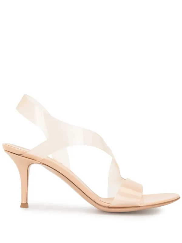 gianvito rossi white slingback