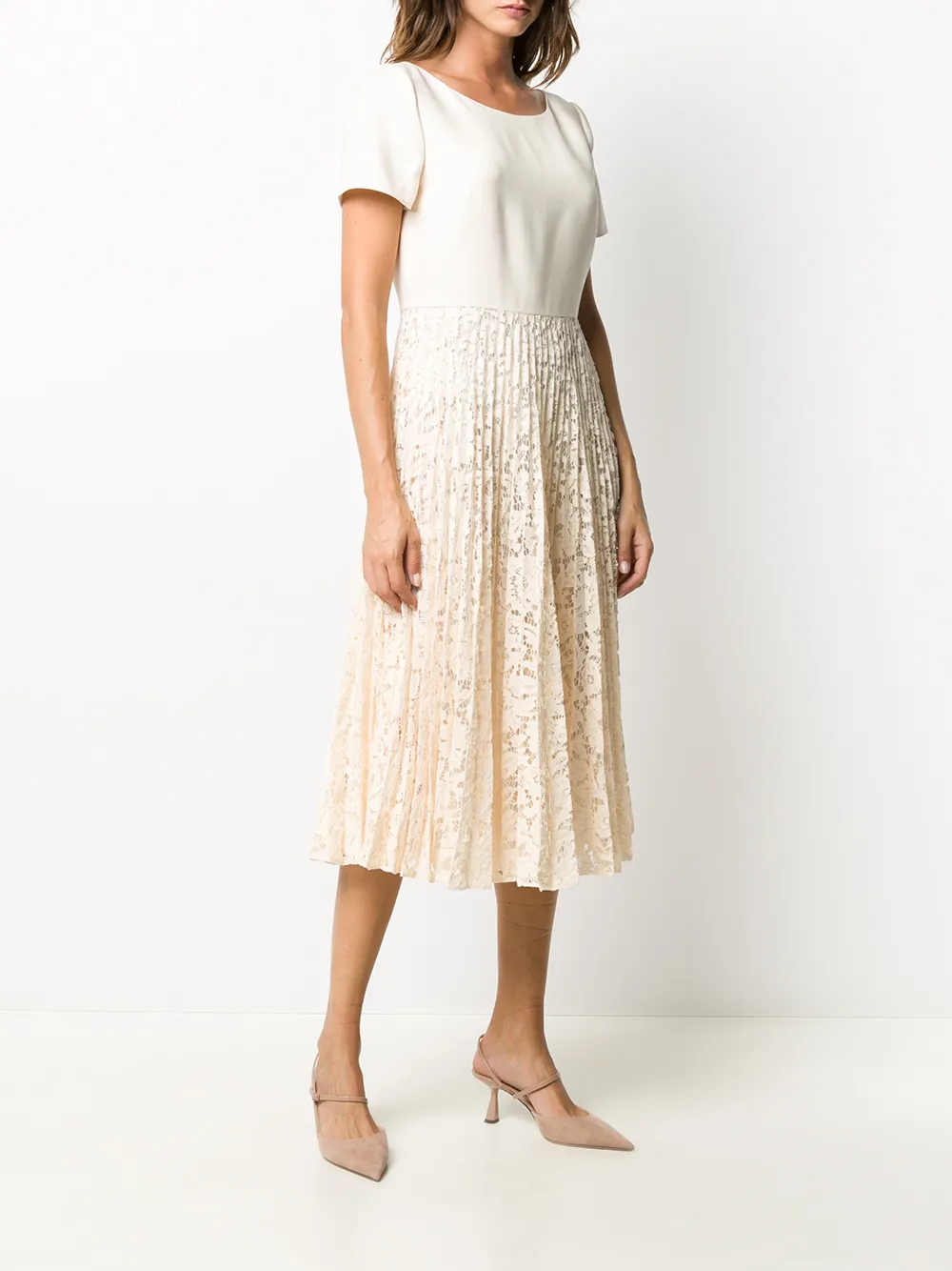 Valentino Garavani Midi-jurk Beige