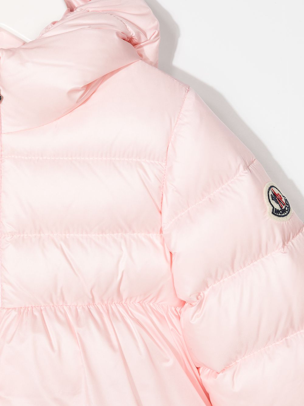 фото Moncler kids пуховик с капюшоном