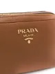 Prada logo plaque crossbody bag