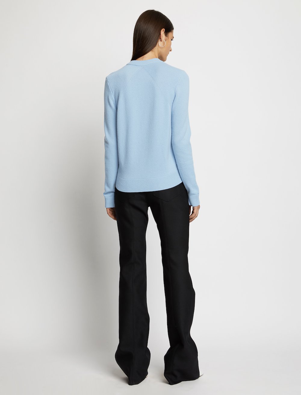 Eco Cashmere Sweater in blue Proenza Schouler