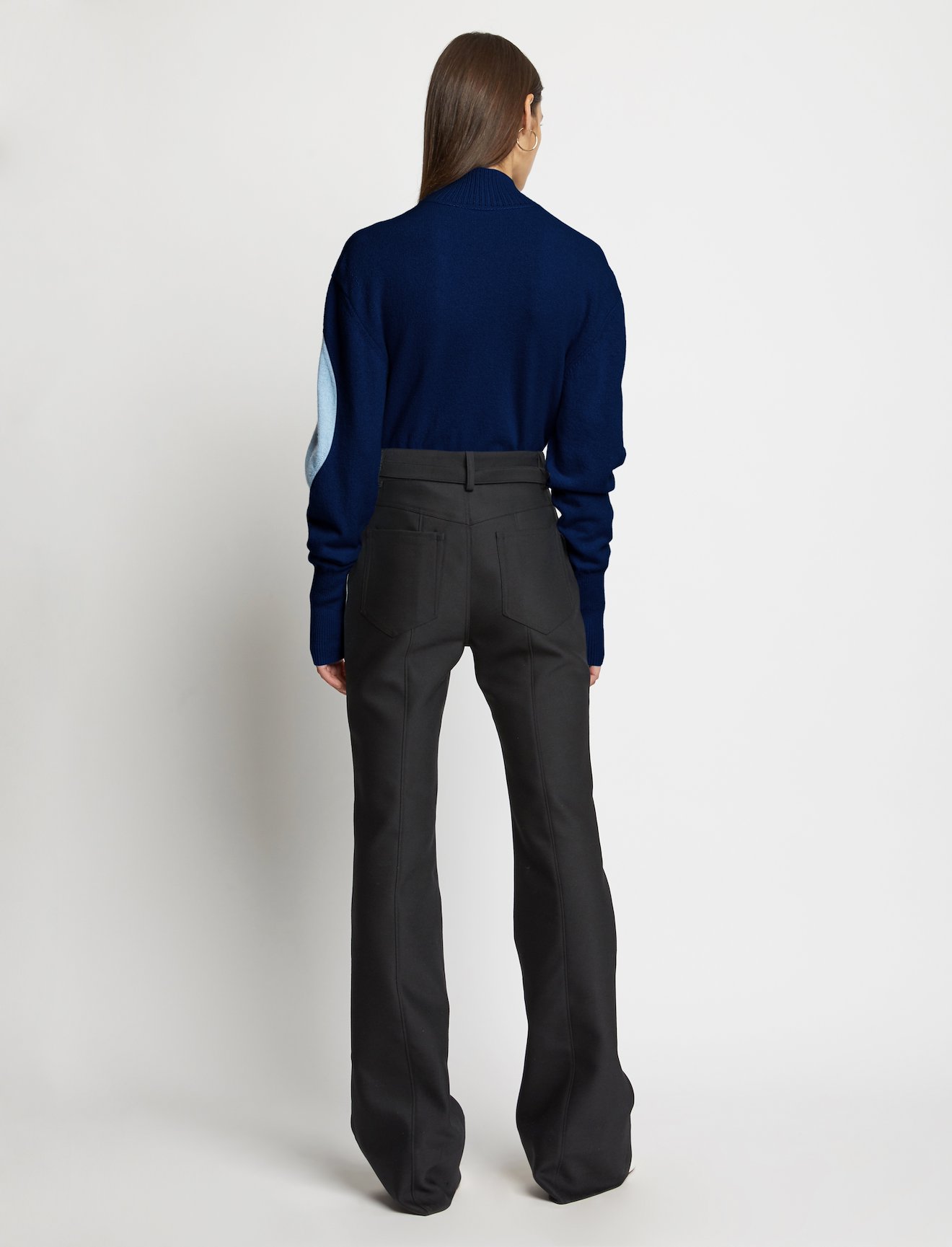 Eco Cashmere Bicolor Turtleneck #2