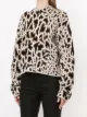 Proenza Schouler textured giraffe jacquard knit jumper