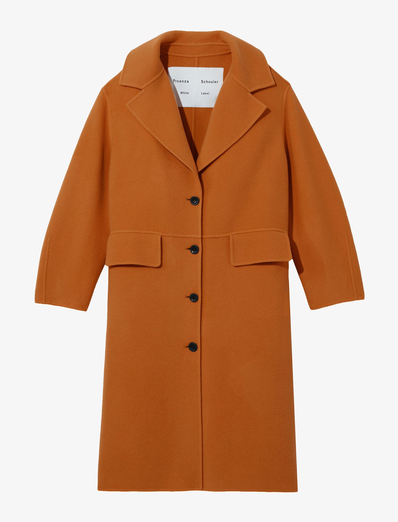 Wool Cashmere Double Face Coat #4
