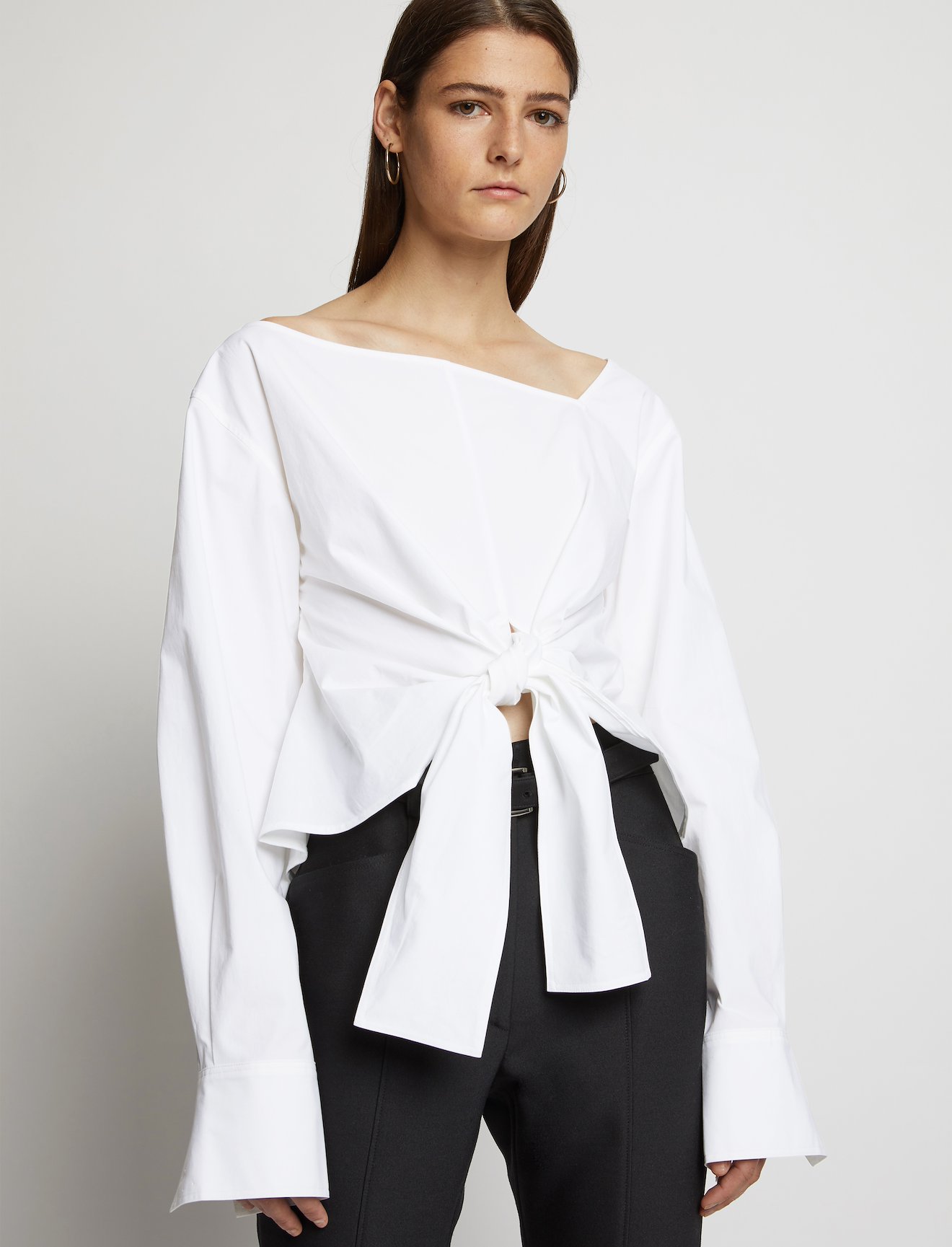 Poplin Tie Top #3