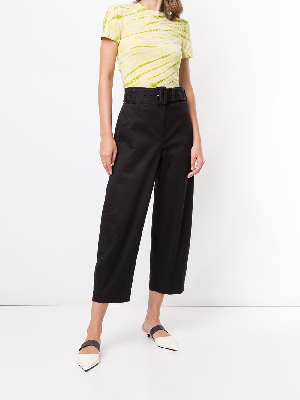 фото Proenza schouler white label футболка с принтом тай-дай