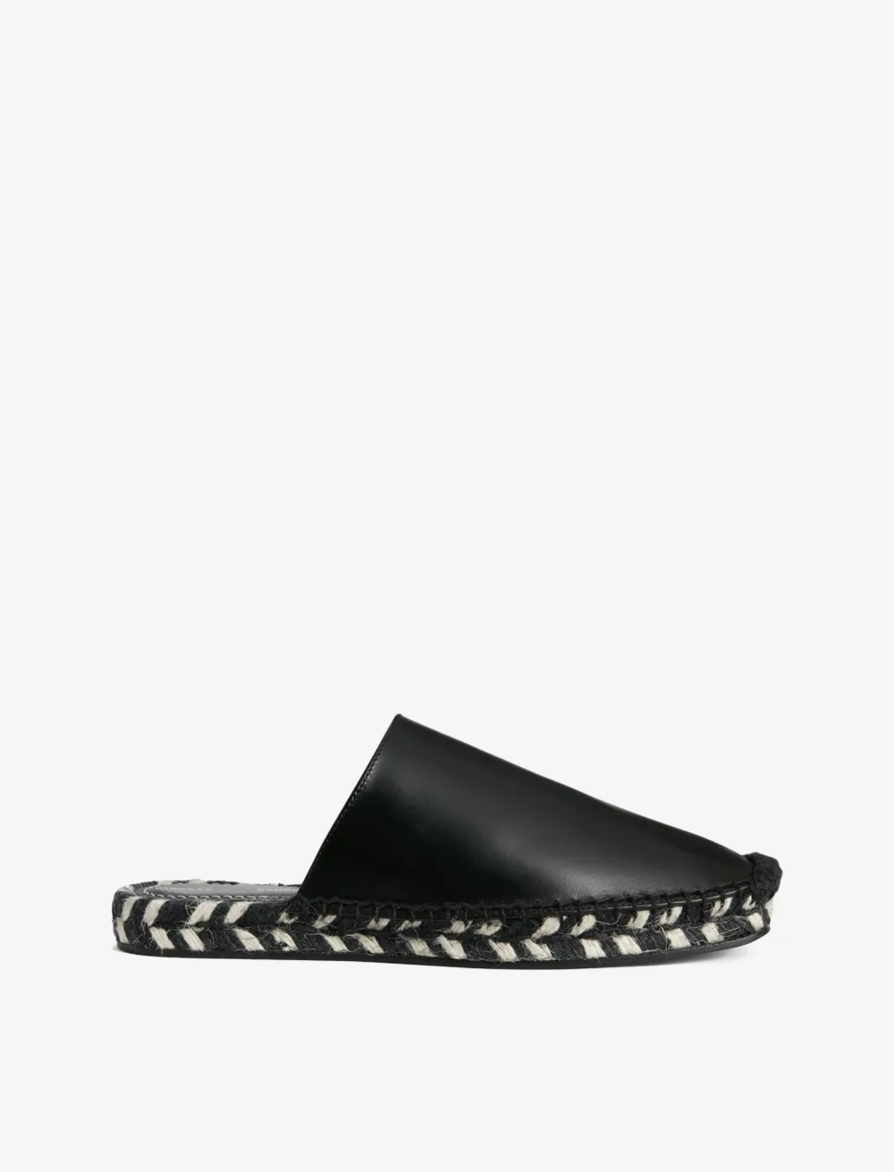 Image of Proenza Schouler Espadrille Slippers  black