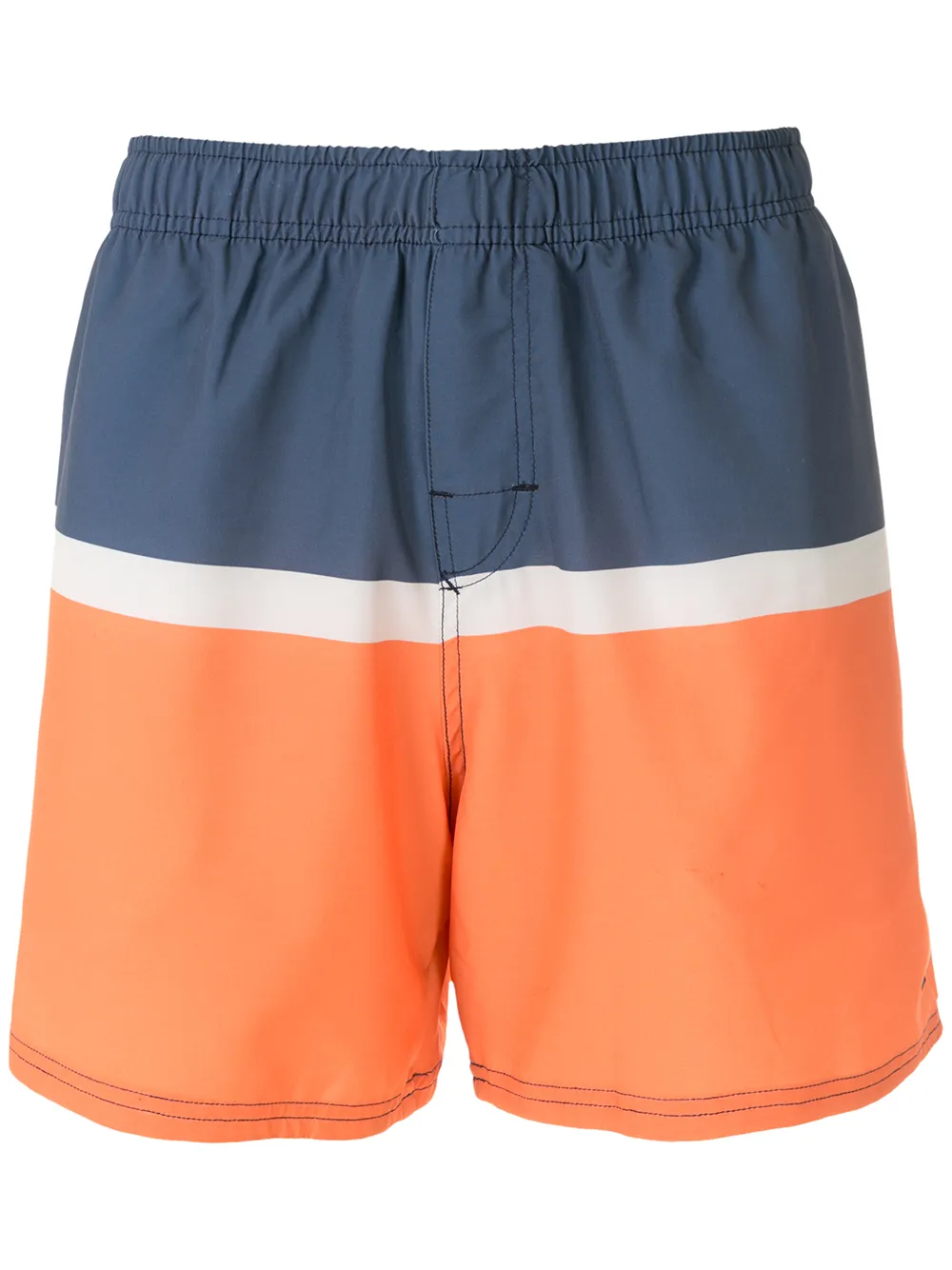 

Osklen Riva color blocked shorts - Blue