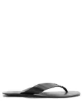 Osklen leather E-Basics flip flops - Black