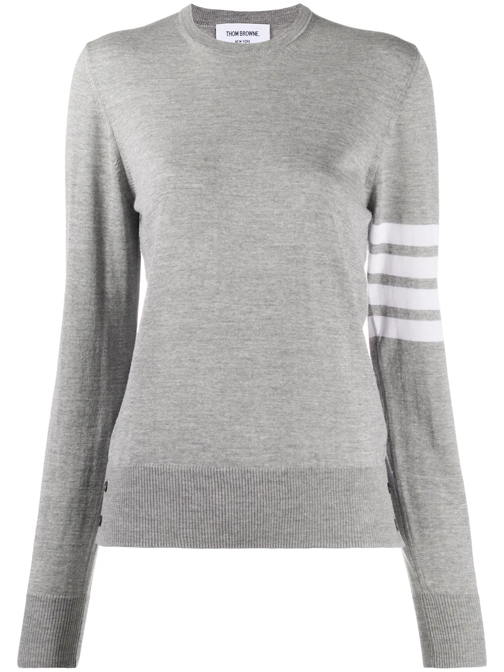 Thom Browne Gestreifter Pullover HtlL5 8S9FS Thom Browne Gestreifter Pullover HtlL5 8S9FS