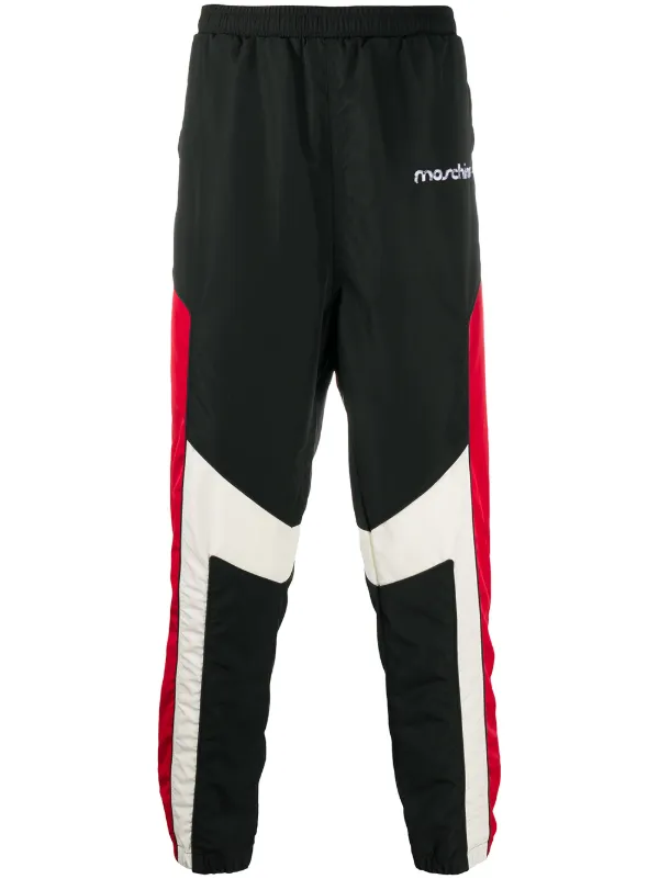 red colour track pants