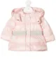 Image 1 of Emporio Armani Kids logo band padded coat