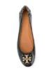 Tory Burch logo embellished ballerinas