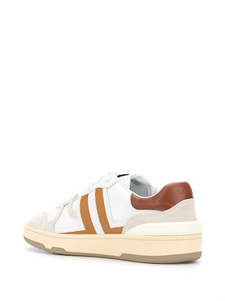 Clay low-top leather sneakers展示图