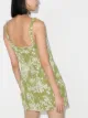 Reformation Eletta floral print mini dress