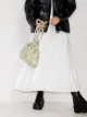 Image 2 of Molly Goddard Nara Bumpy drawstring clutch bag