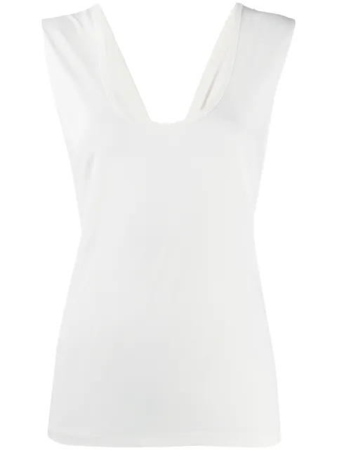 Helmut Lang twist strap vest