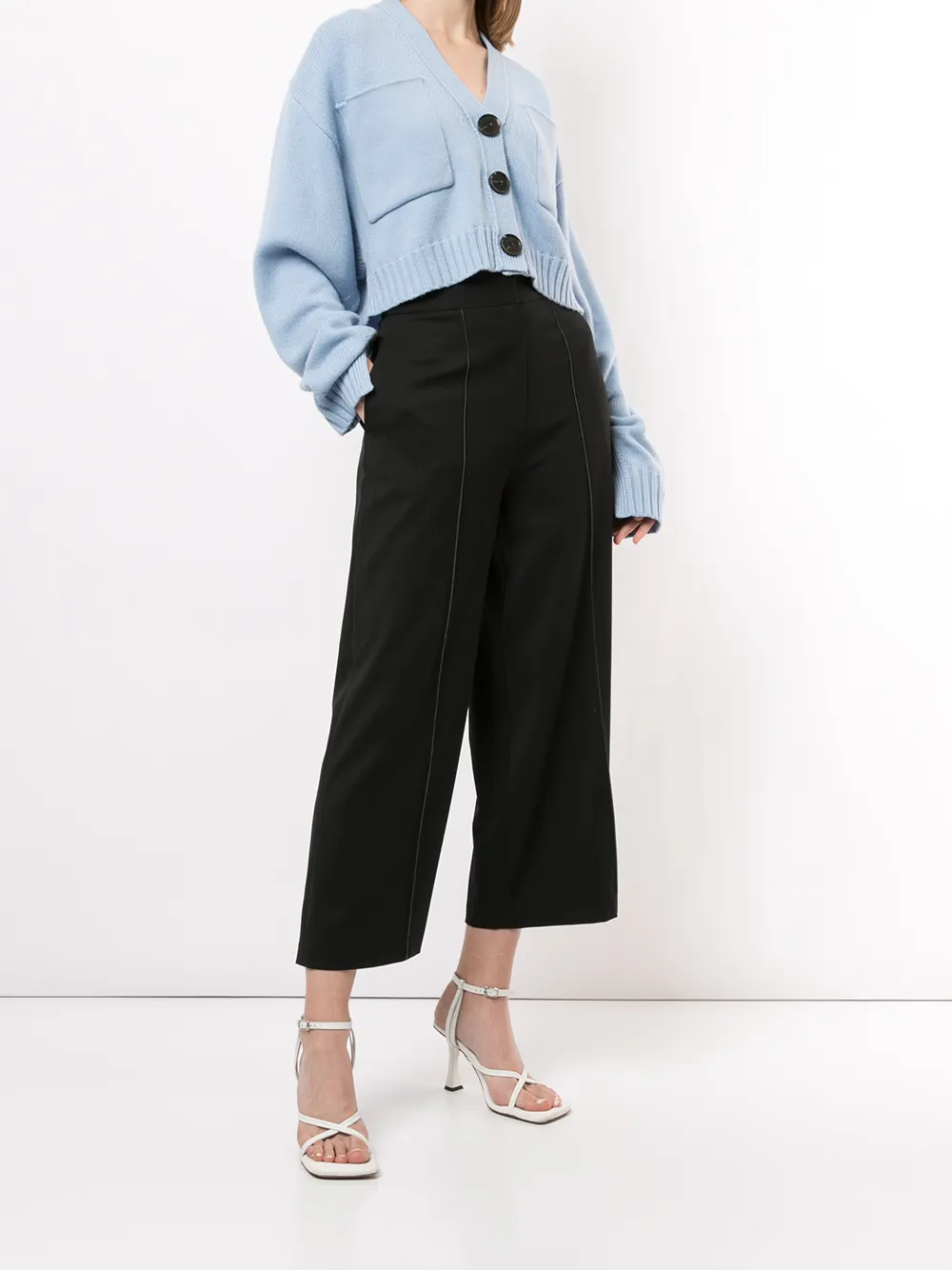 Proenza Schouler クロップド カーディガンの画像2