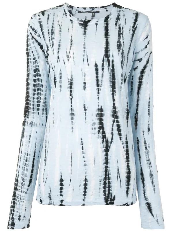 proenza schouler tie dye long sleeve