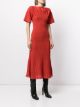 Proenza Schouler smocked knitted midi dress