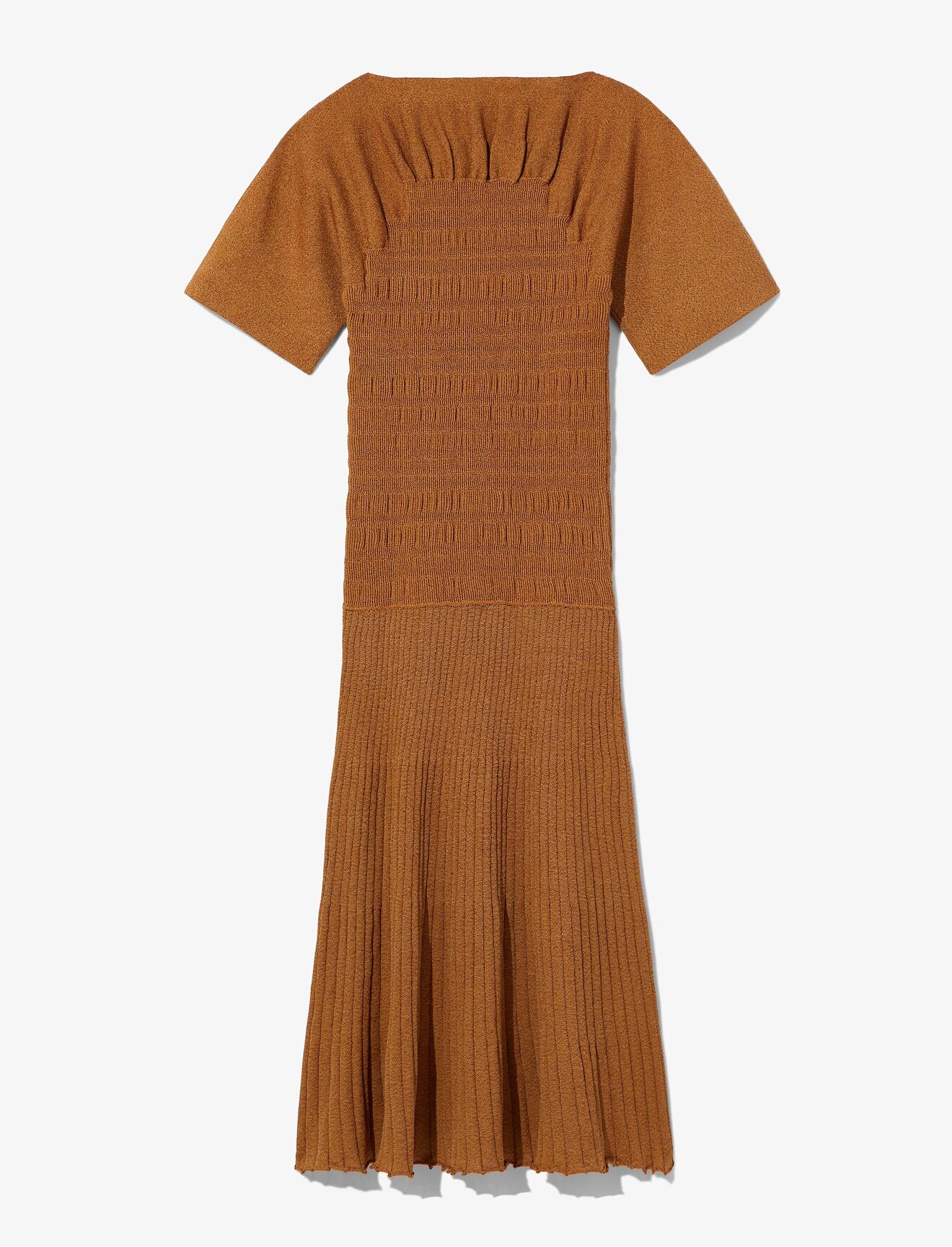 Smocked Knit Dress #4