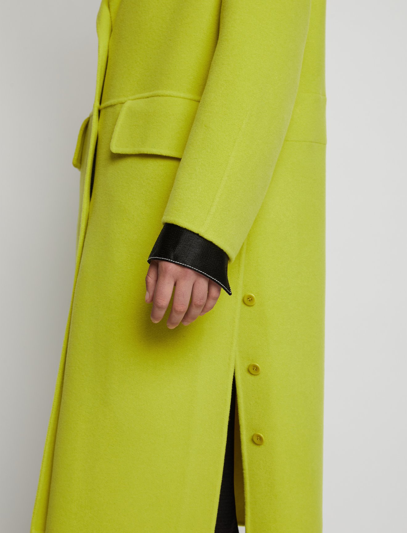 Wool Cashmere Double Face Coat #3