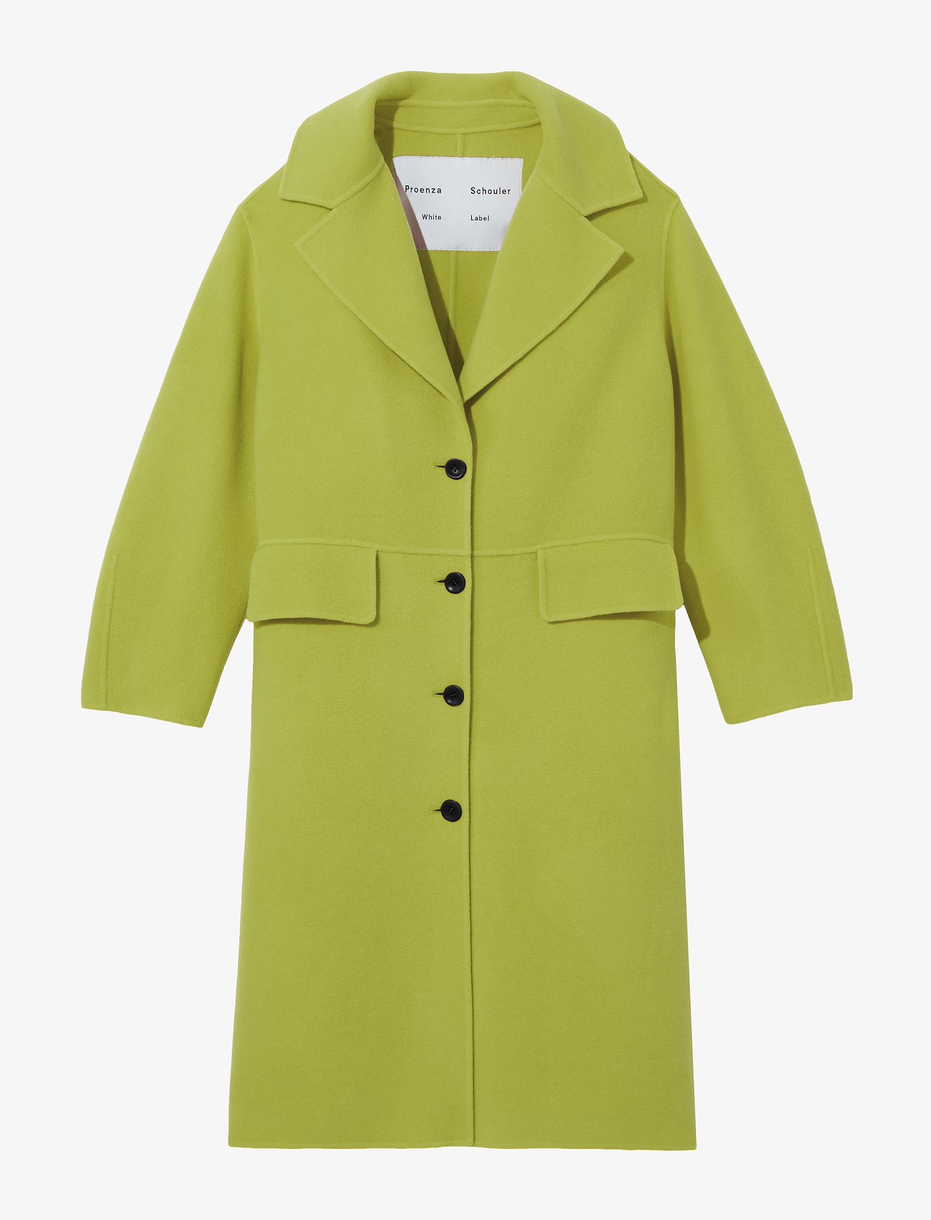 Wool Cashmere Double Face Coat #4