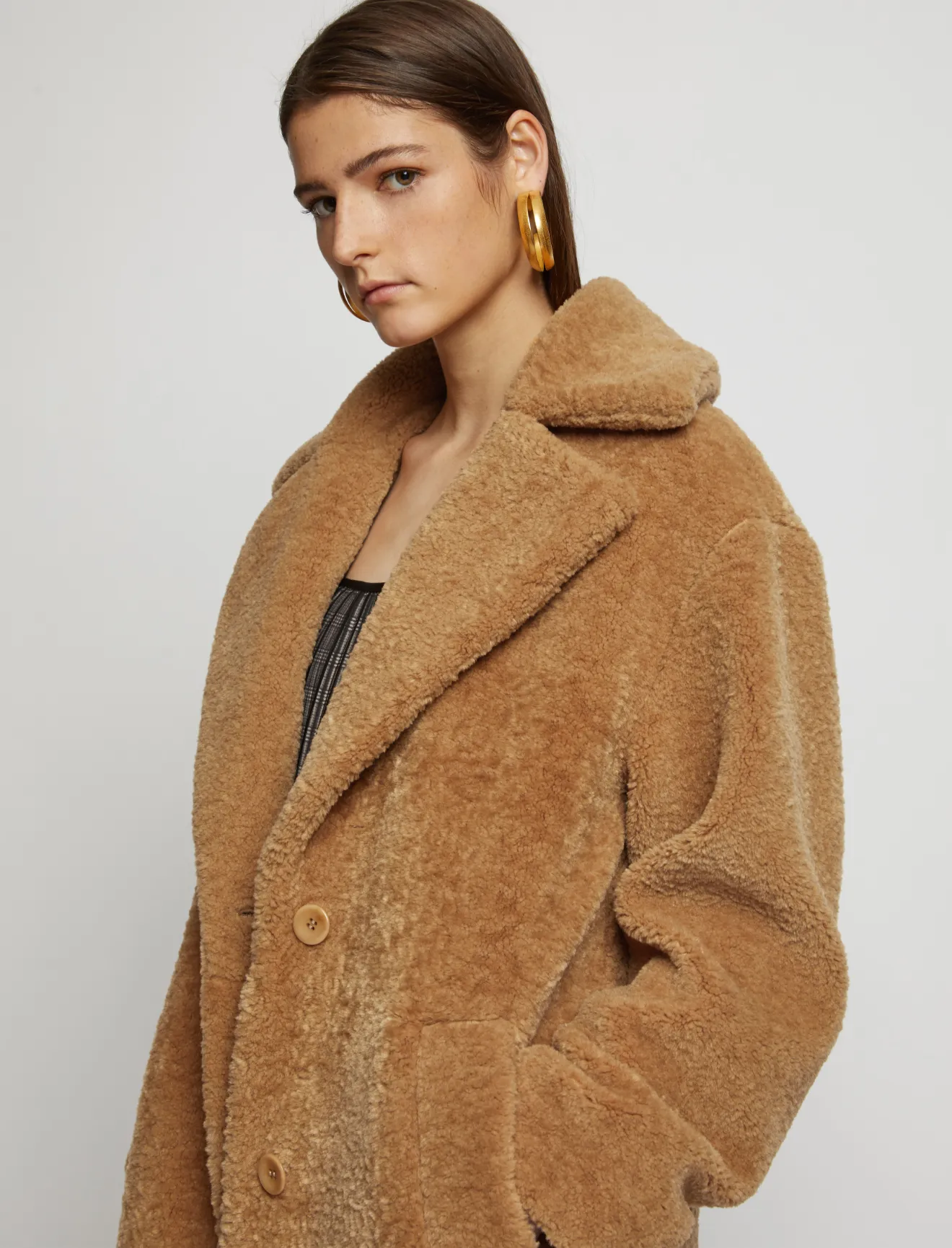 proenza schouler teddy bear coat