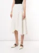 Proenza Schouler White Label fringed asymmetric skirt