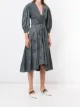 Proenza Schouler White Label exaggerated sleeve fitted dress